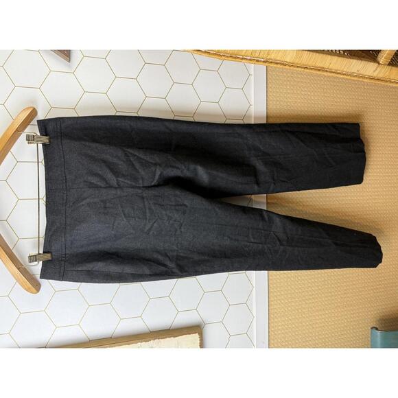 Akris Punto 100% Wool Charcoal Trouser Pant - Size - 4 - Picture 2 of 6